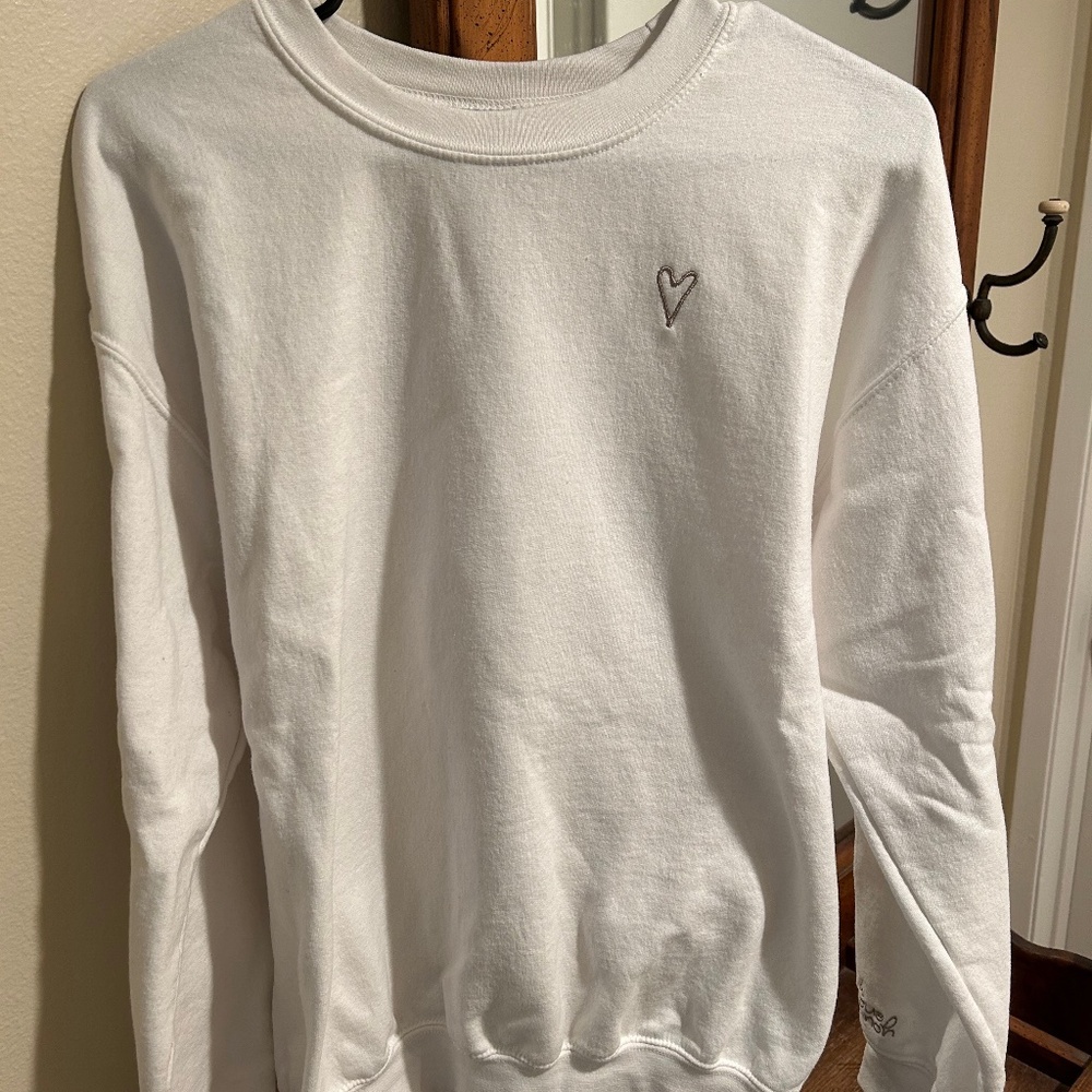 womens you are enough crewneck sweatshirt medium